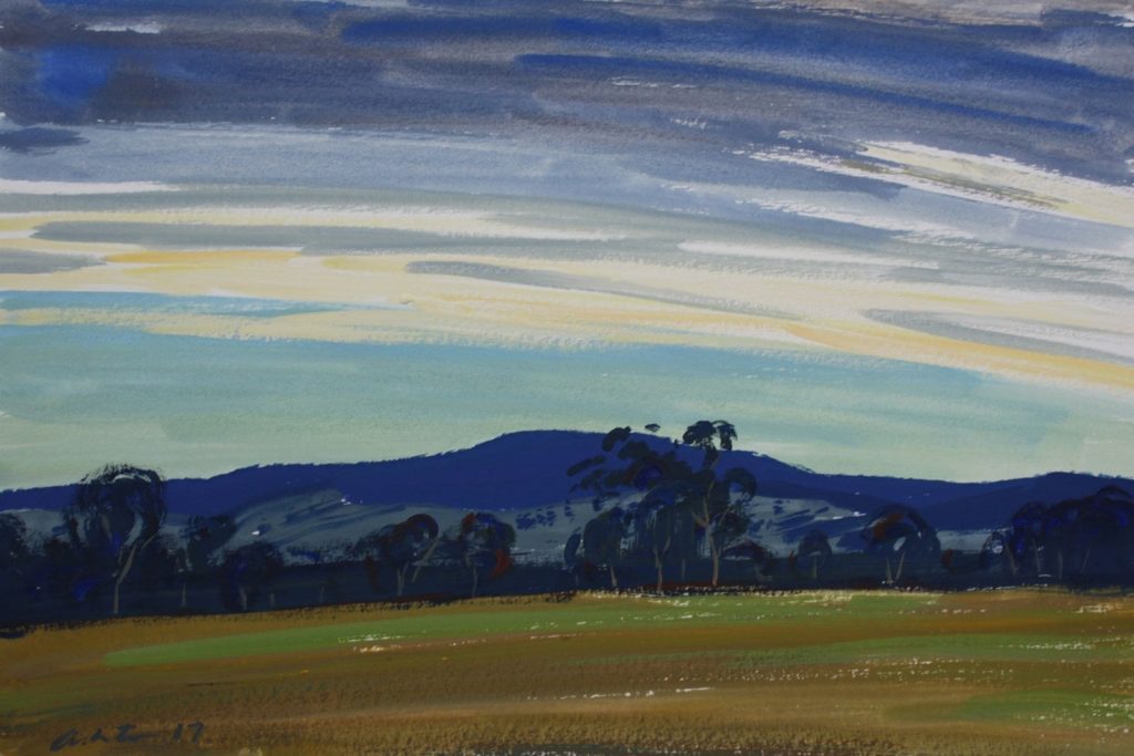 Afternoon Hills, Stanthorpe - Graham Ashton Artist