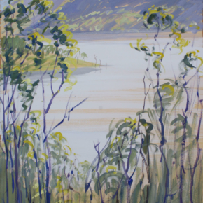 Afternoon Light, Maroon Dam - Graham Ashton Artist