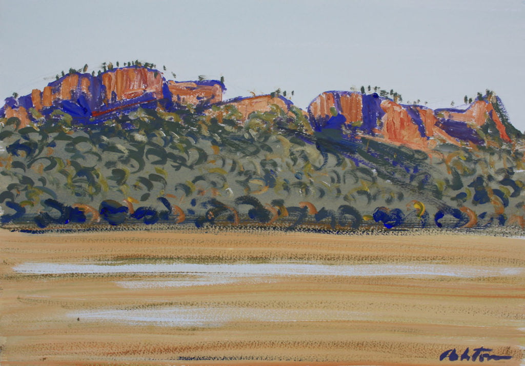 Boonah Landscape, Early Light - Graham Ashton Artist