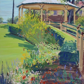 Bandstand and Gardens, Sandgate - Graham Ashton Artist