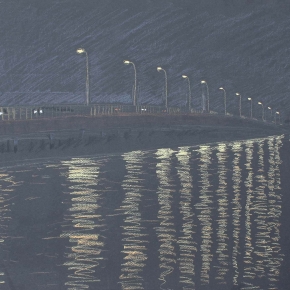 bridge-reflections-at-night-graham-ashton-artist