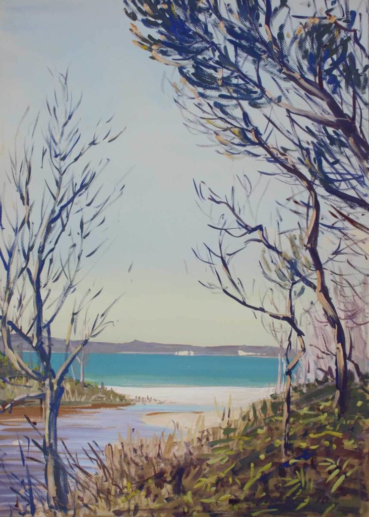 Distant Dunes, Moreton Island - Graham Ashton Artist