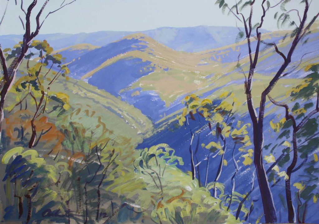 Gilgerry Ravine, Stanthorpe - Graham Ashton Artist