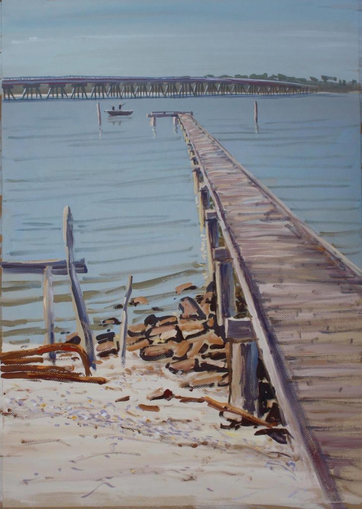 Foot Jetty at the Old Oyster Farm – Bribie