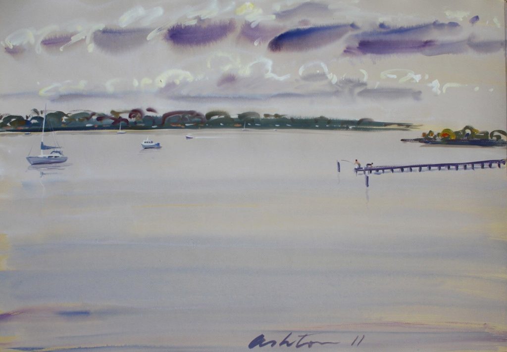 Morning Tranquility, Bribie Passage - Graham Ashton Artist