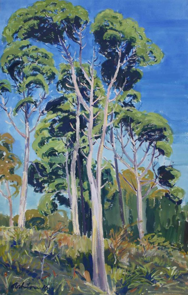 Natives Tall against an Azure Sky - Graham Ashton Artist
