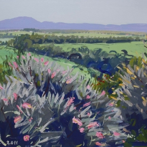 Samford Valley from the Polloks&#039; - Graham Ashton Artist