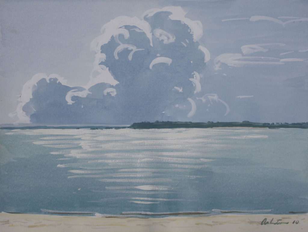 Storm Clouds over Sandstone Point, Bribie