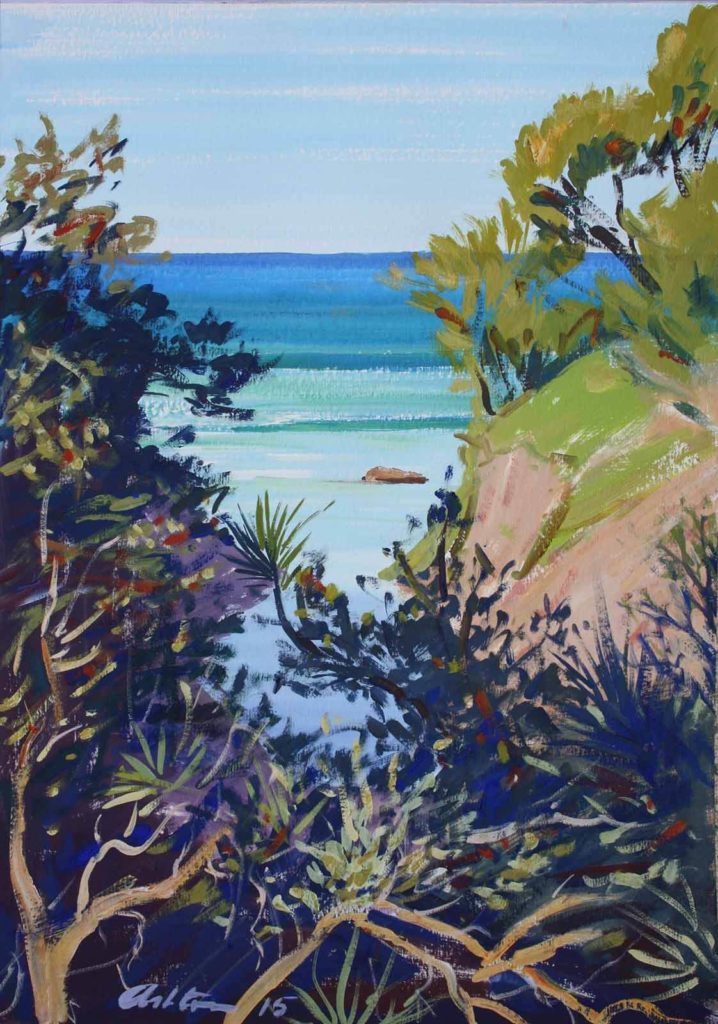 Stradbroke Island Gorge, Late Afternoon - Graham Ashton Artist