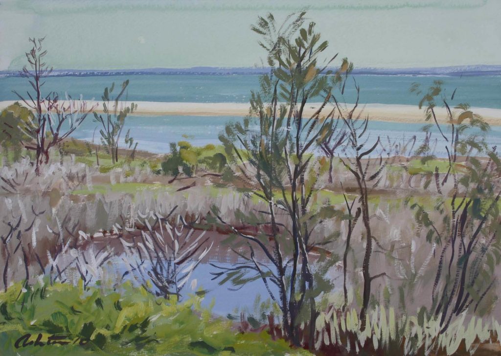 Fading Light, Bribie Island - Graham Ashton Artist