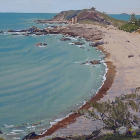 turquoise-waters-lamberts-beach-mackay-graham-ashton-artist